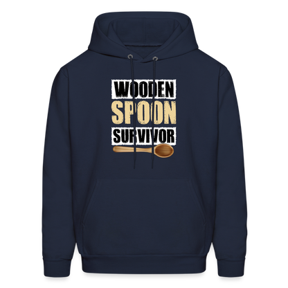 Wooden Spoon Survivor Hoodie - navy