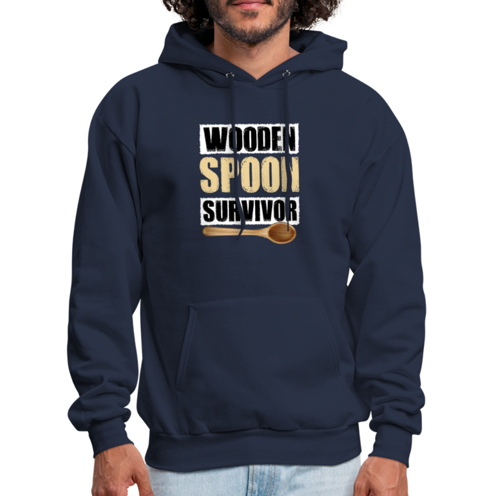 Wooden Spoon Survivor Hoodie - navy