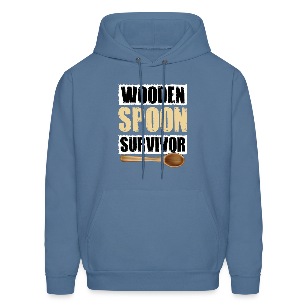 Wooden Spoon Survivor Hoodie - denim blue