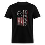 We The People  with American Flag T-Shirt (1776)