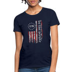 We The People  with American Flag Women's T-Shirt (1776)