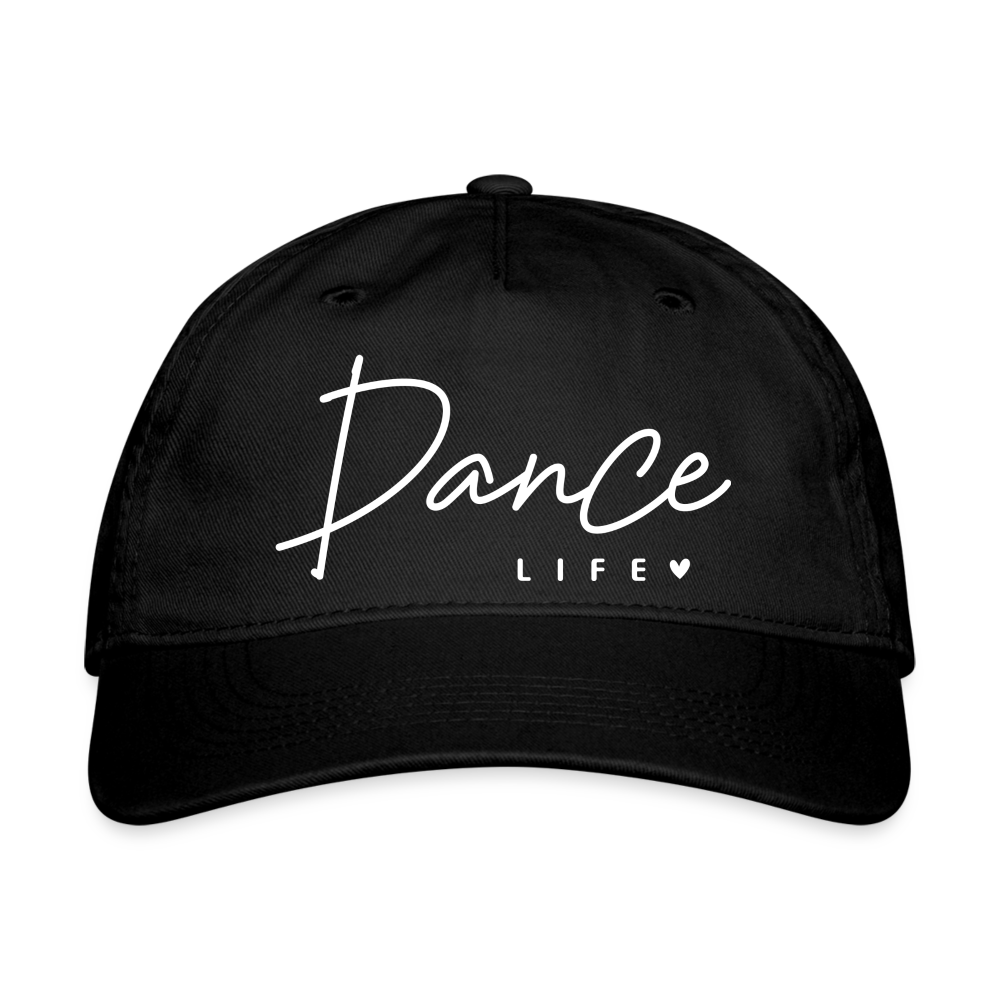 Dance Life : Organic Baseball Cap - black