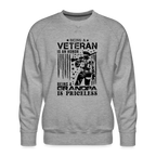 Veteran Grandpa Men’s Premium Sweatshirt