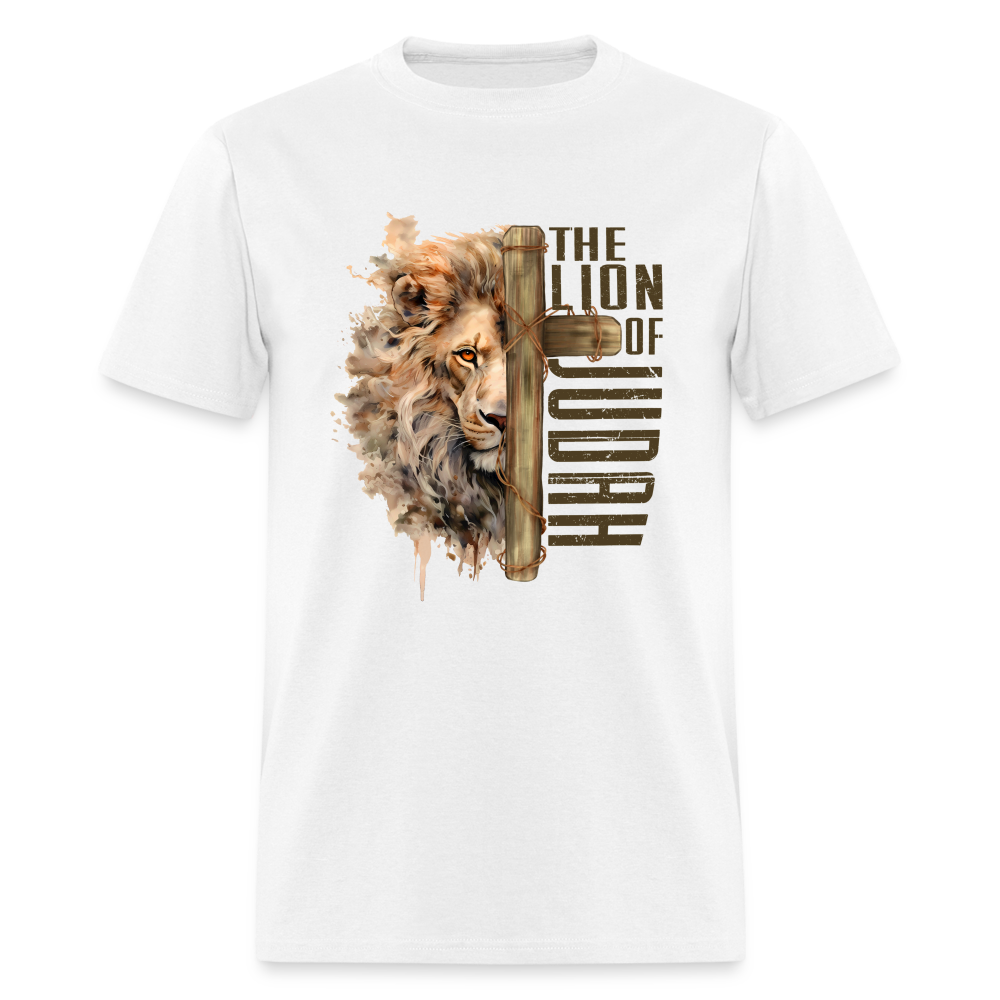 Jesus Lion of Judah T-Shirt - white