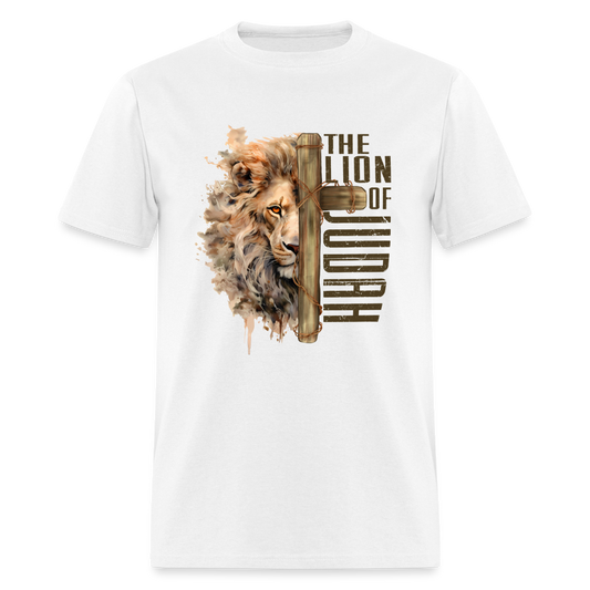 Jesus Lion of Judah T-Shirt - white