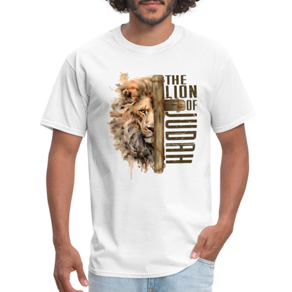 Jesus Lion of Judah T-Shirt - white