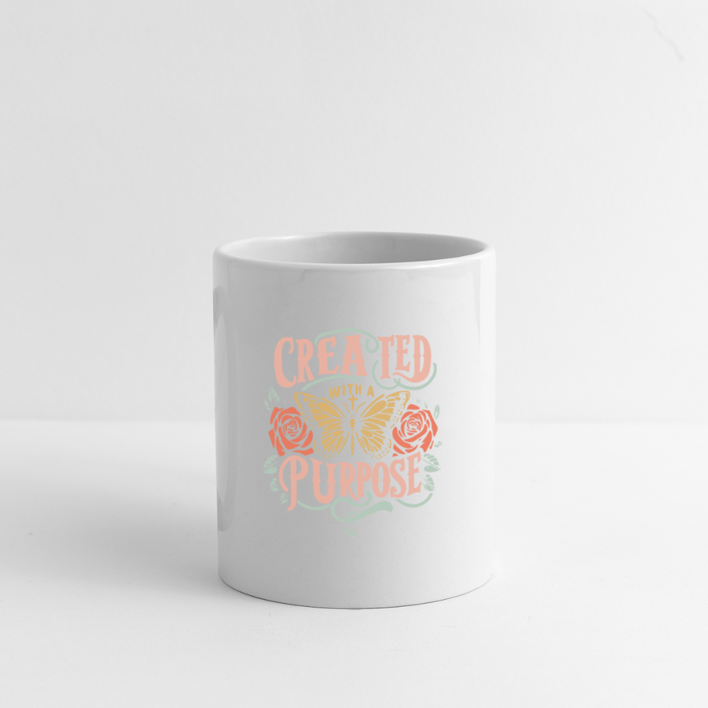 Created with a Purpose Coffee Mug - white