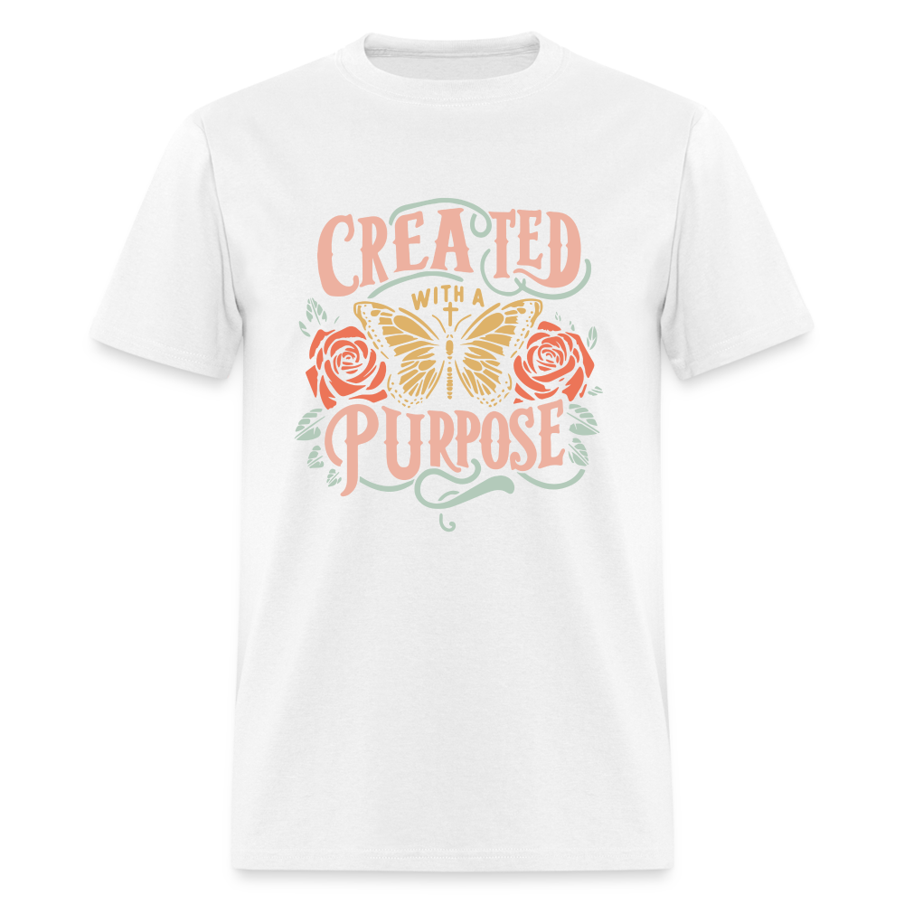 Created with a Purpose T-Shirt - white