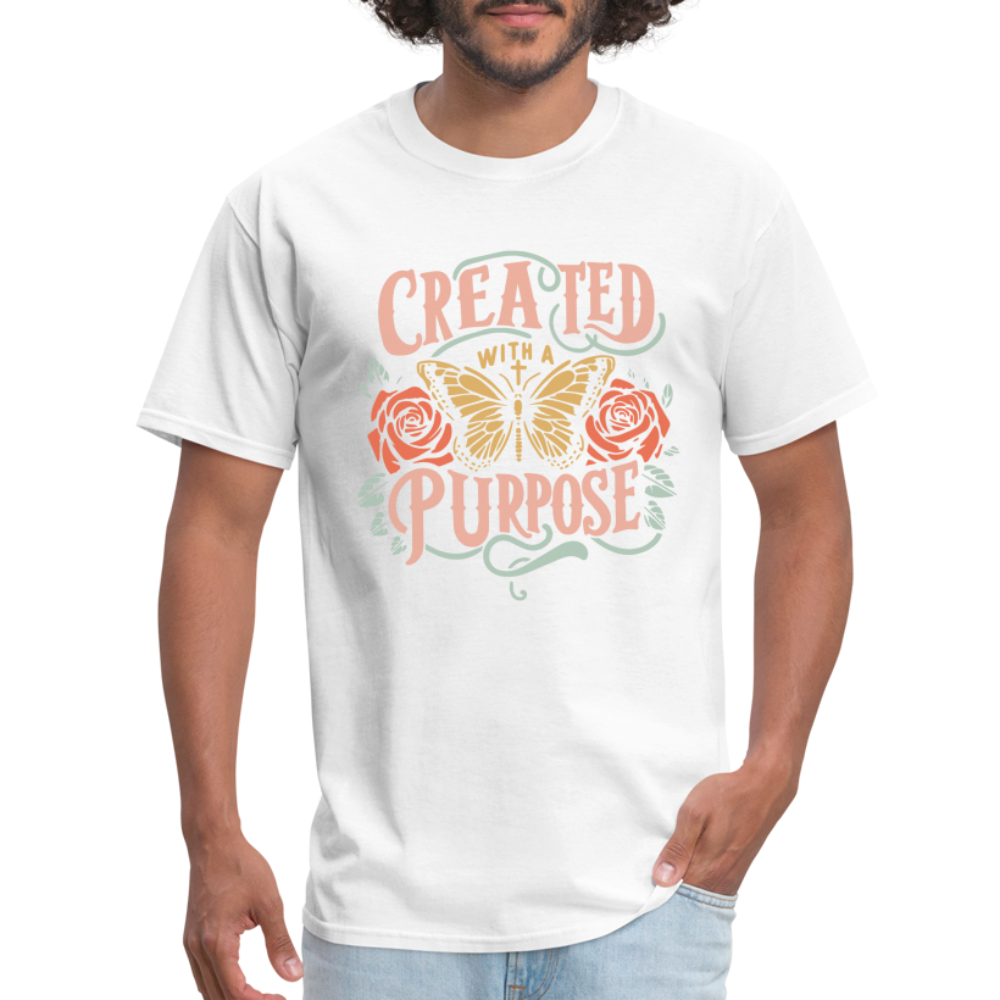 Created with a Purpose T-Shirt - white