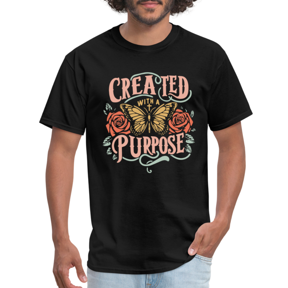 Created with a Purpose T-Shirt - black