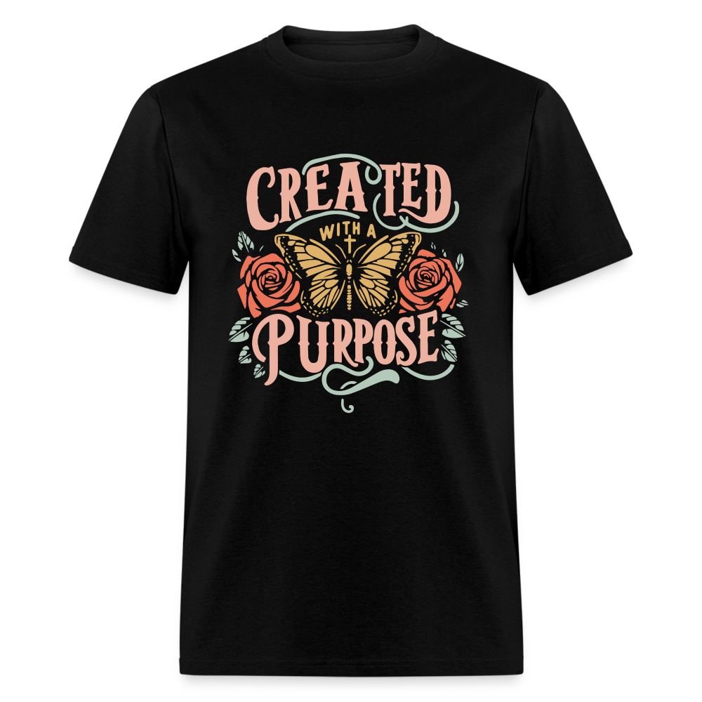 Created with a Purpose T-Shirt - black