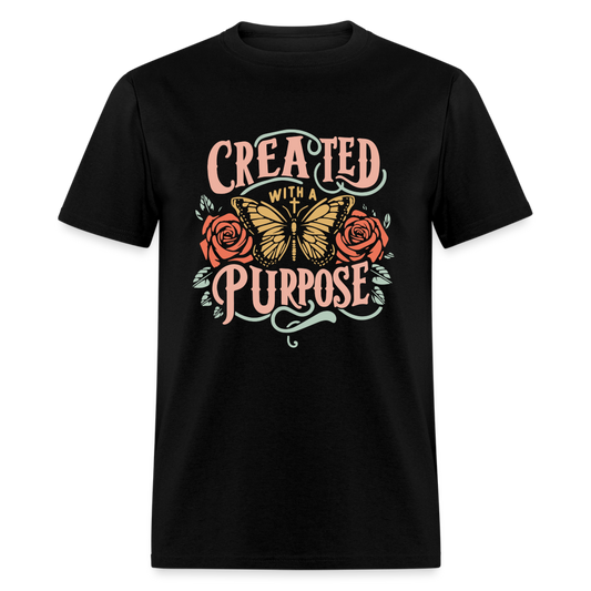 Created with a Purpose T-Shirt - black