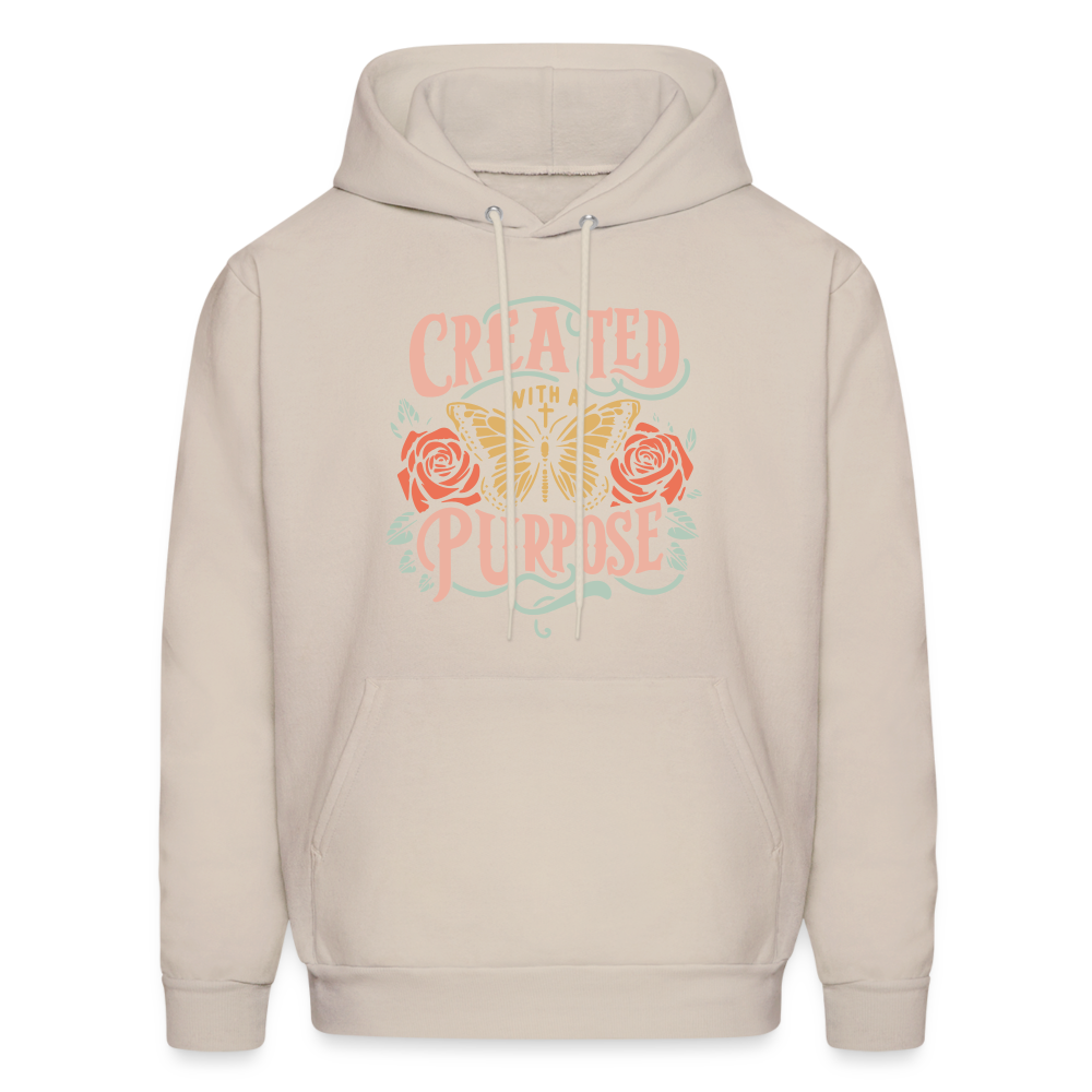 Created with a Purpose Hoodie - Sand