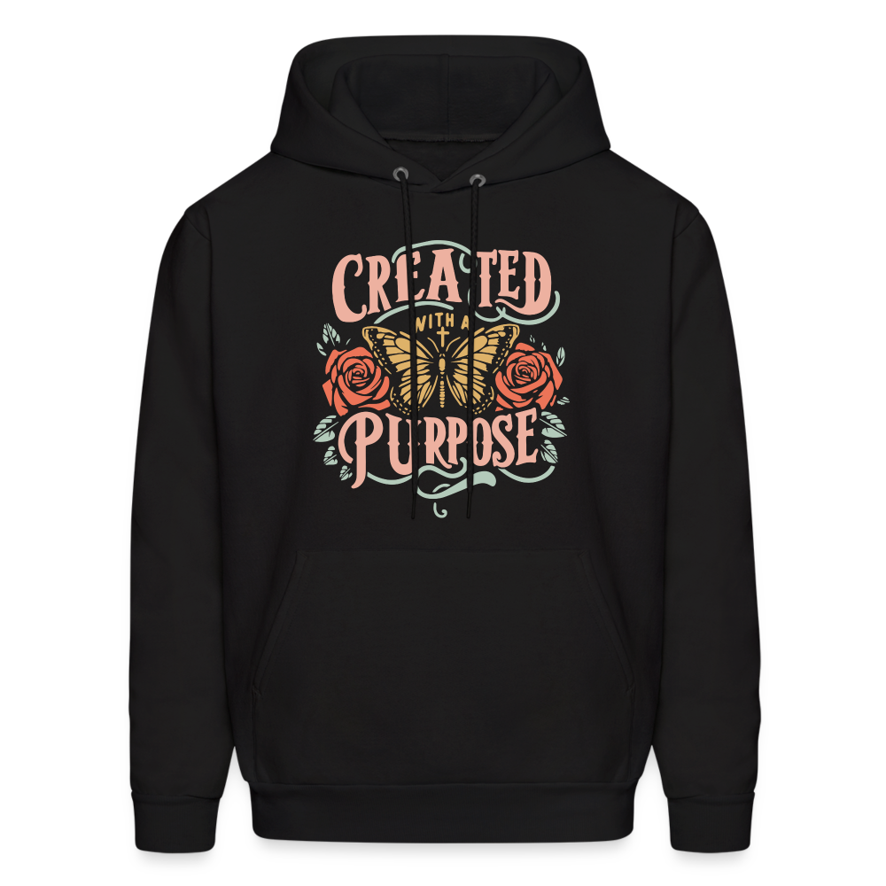 Created with a Purpose Hoodie - black