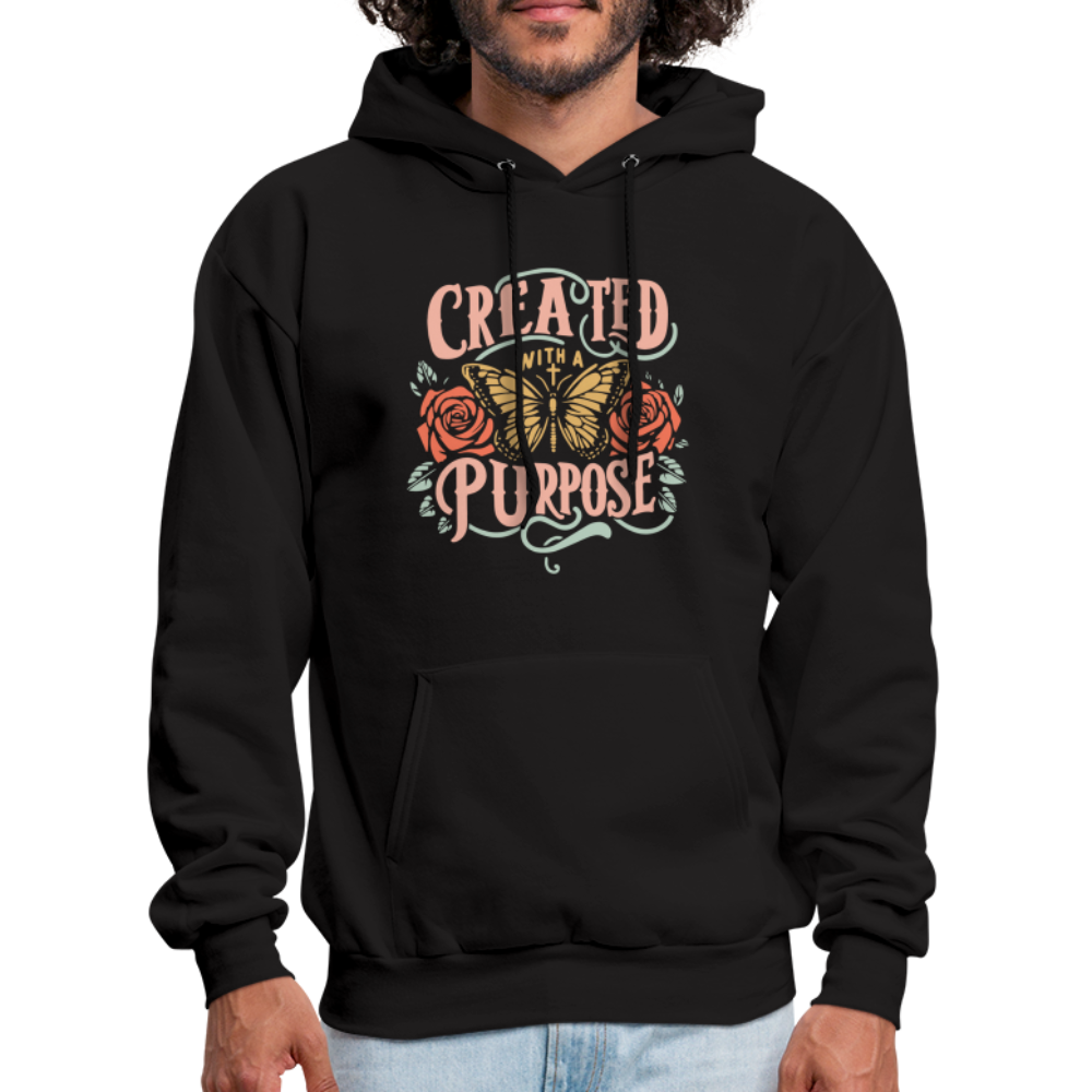 Created with a Purpose Hoodie - black