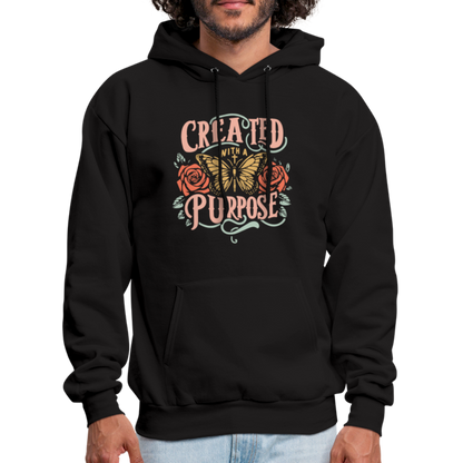 Created with a Purpose Hoodie - black