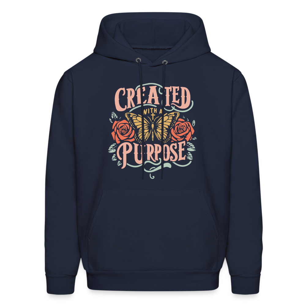 Created with a Purpose Hoodie - navy