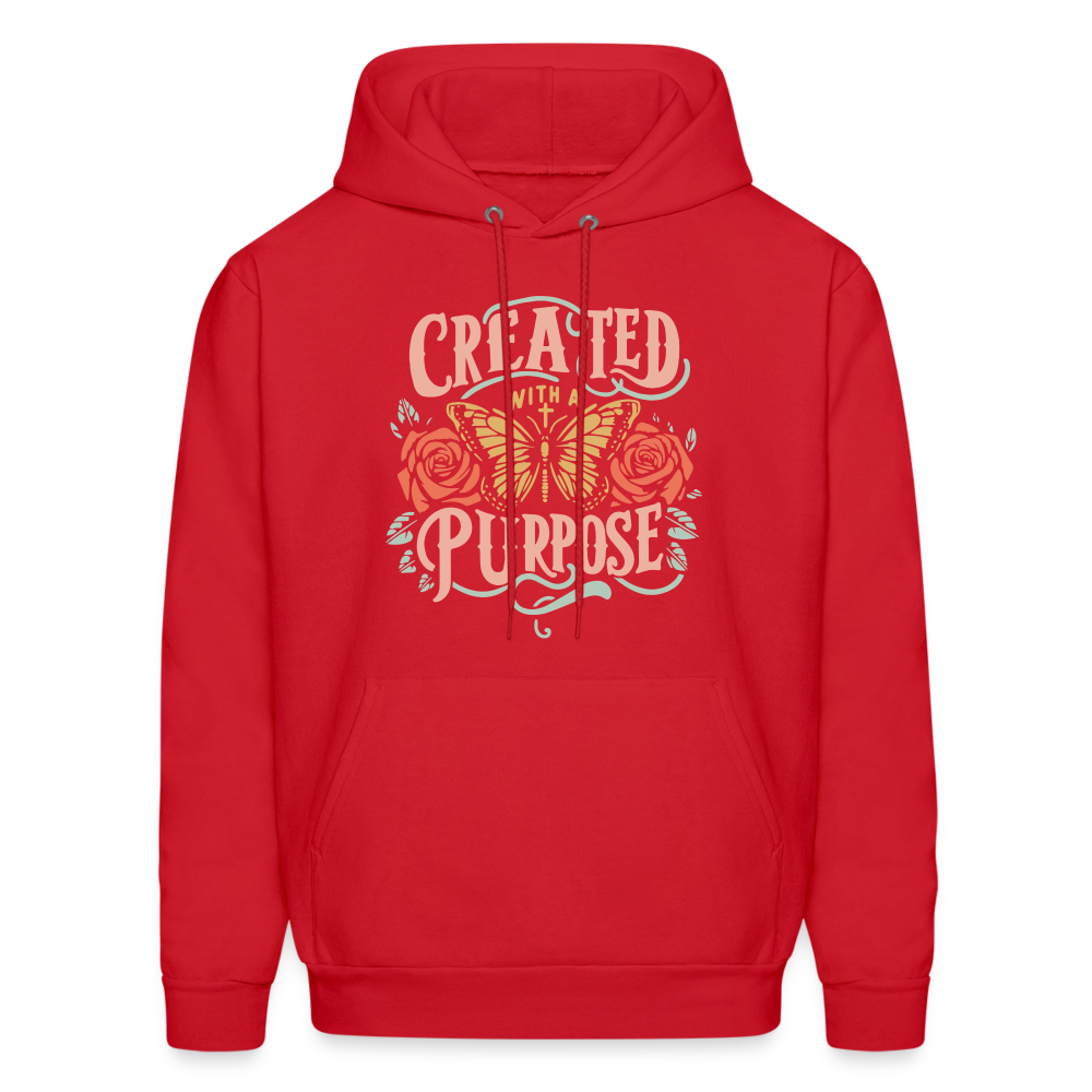 Created with a Purpose Hoodie - red