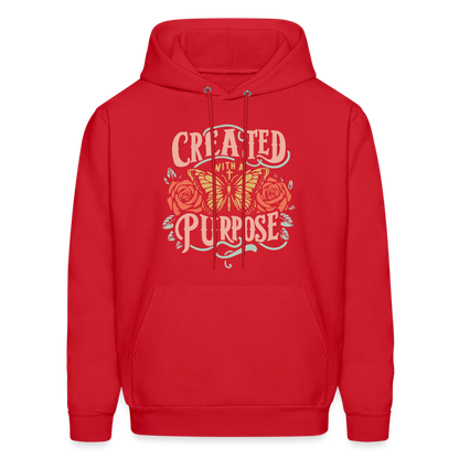 Created with a Purpose Hoodie - red