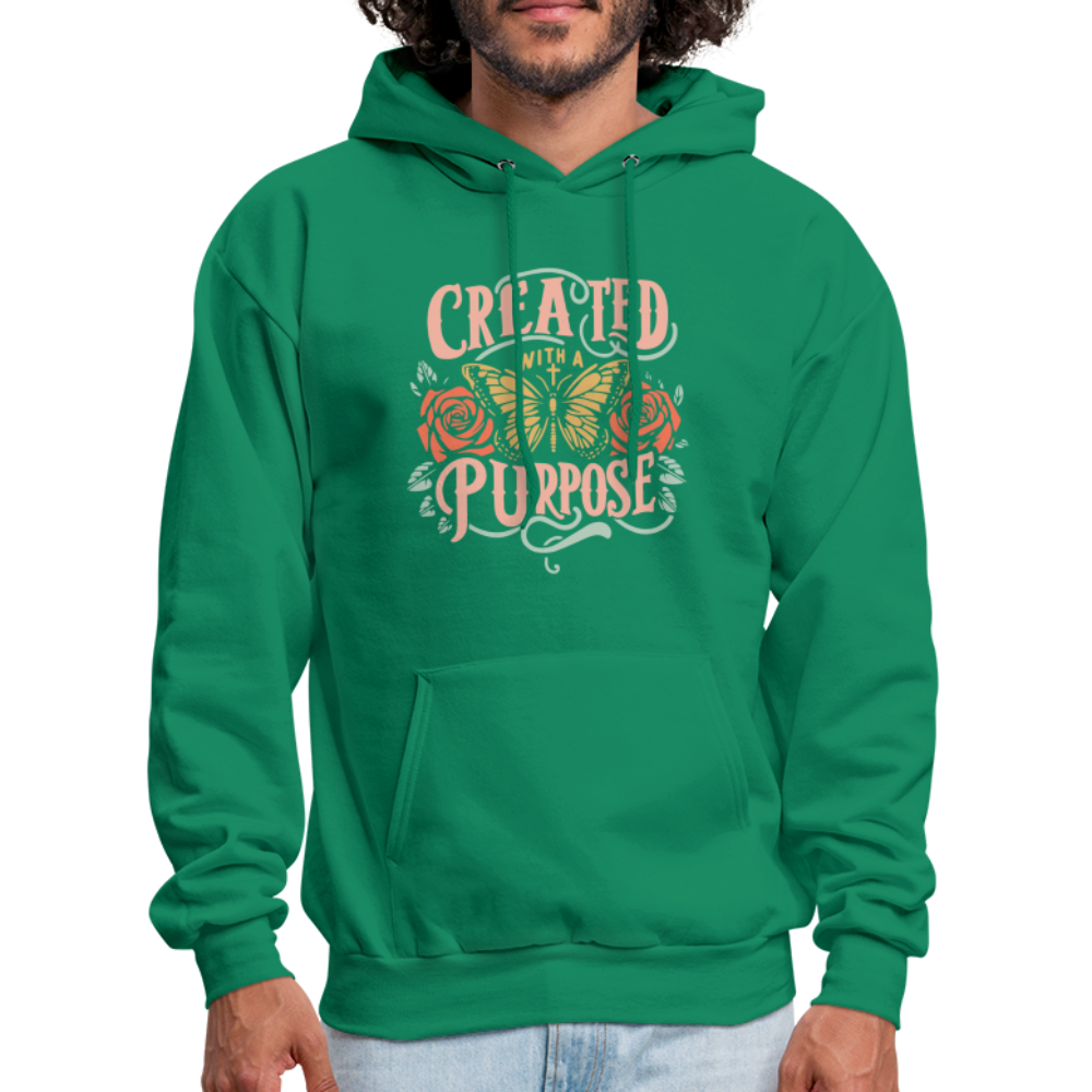 Created with a Purpose Hoodie - kelly green