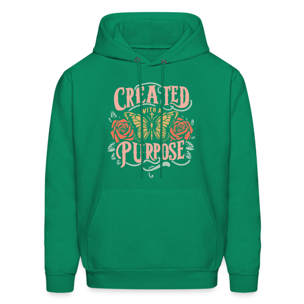 Created with a Purpose Hoodie - kelly green