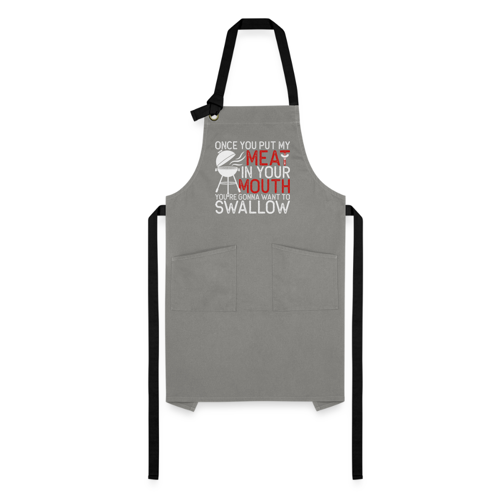 Artisan Apron - gray/black