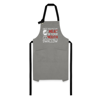 Artisan Apron - gray/black