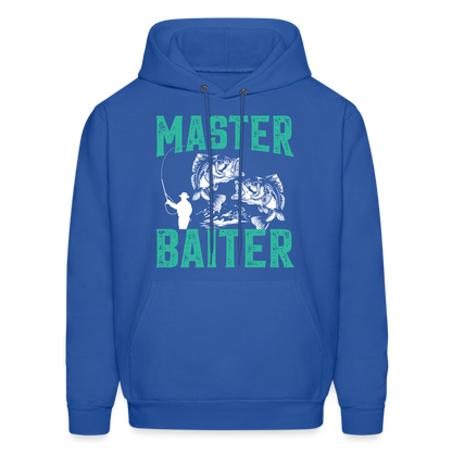 Master Baiter (Fishing Humor) Hoodie - royal blue