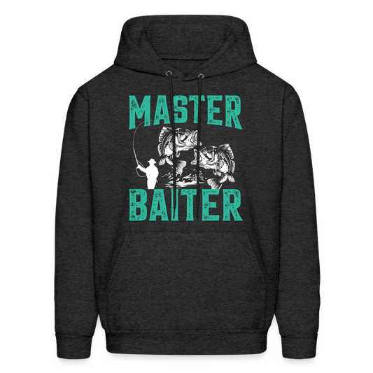 Master Baiter (Fishing Humor) Hoodie - charcoal grey