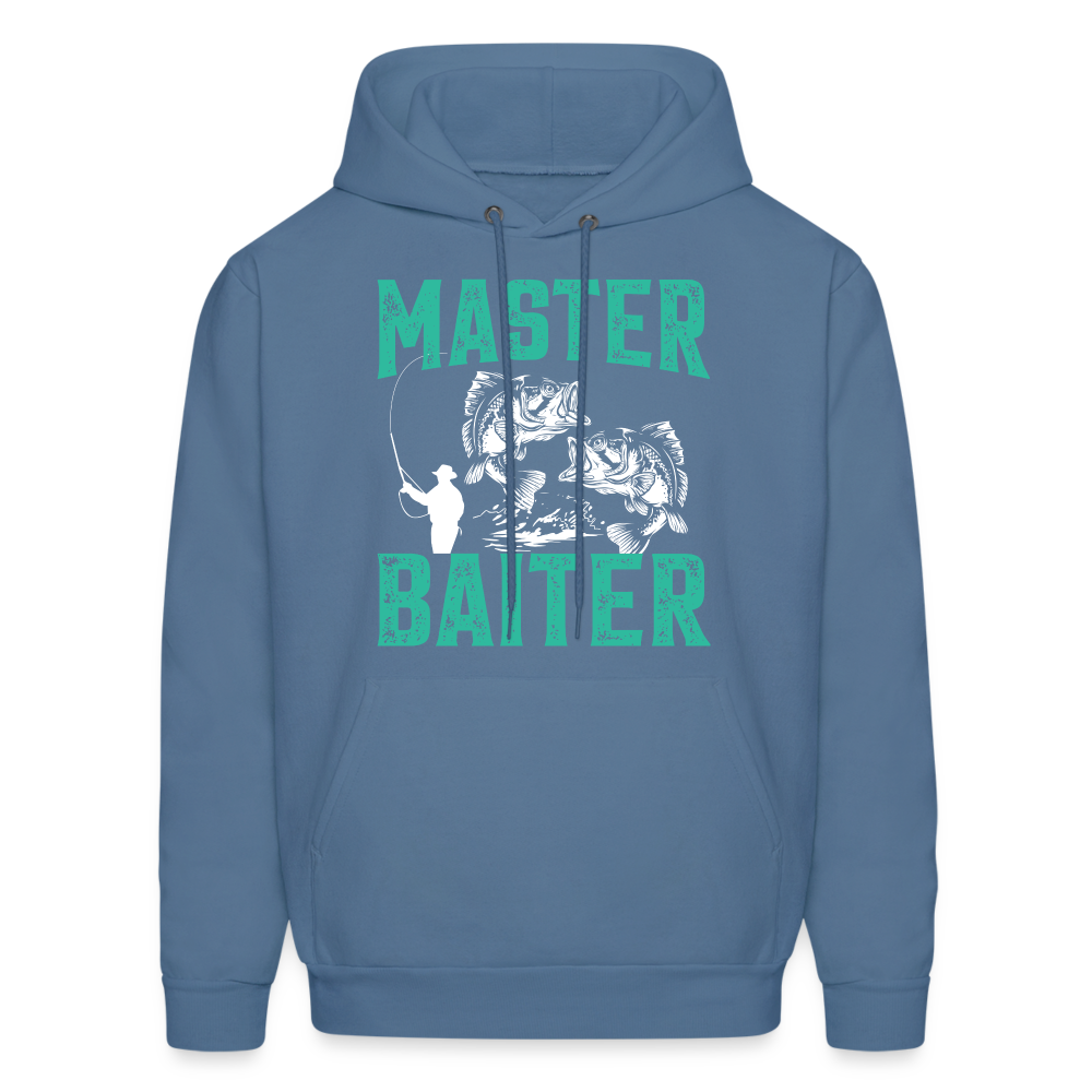 Master Baiter (Fishing Humor) Hoodie - denim blue