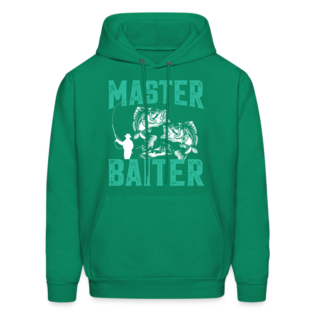 Master Baiter (Fishing Humor) Hoodie - kelly green