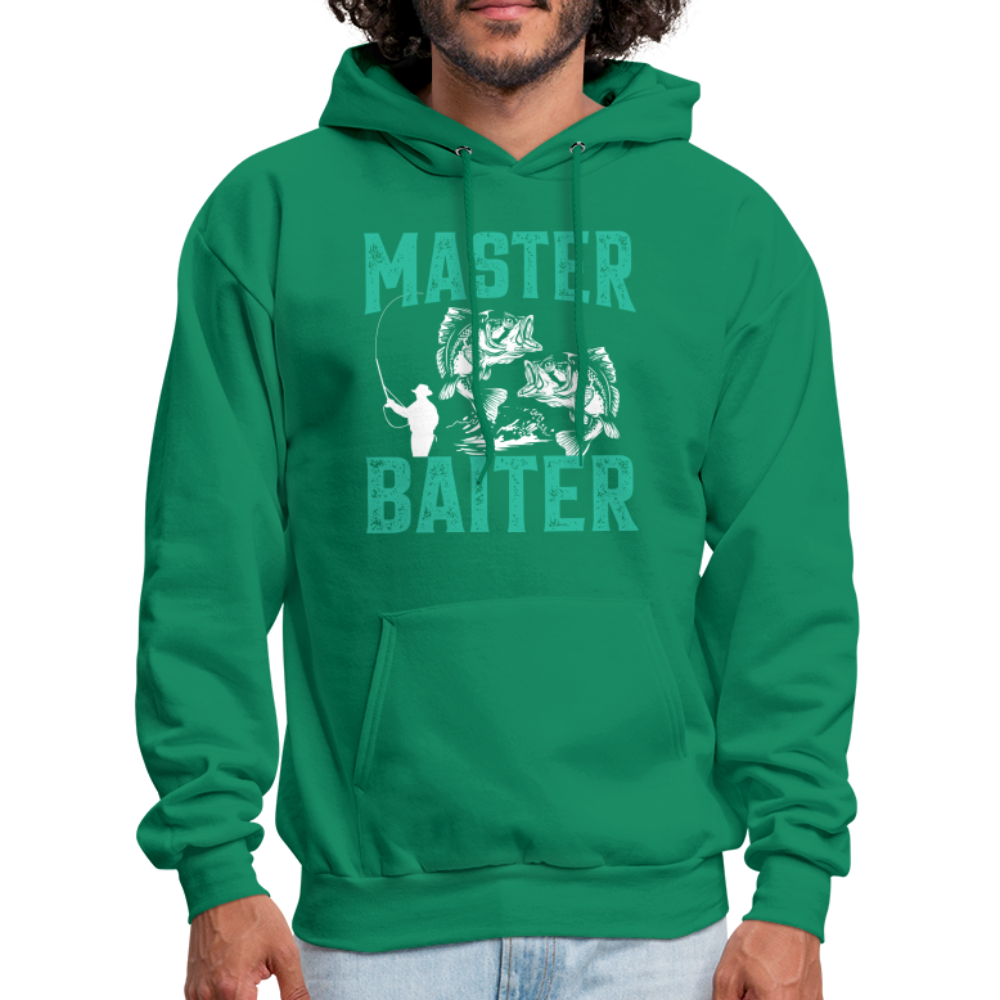 Master Baiter (Fishing Humor) Hoodie - kelly green