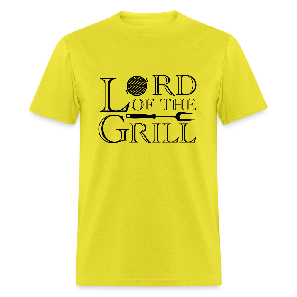 Lord of the Grill T-Shirt - yellow