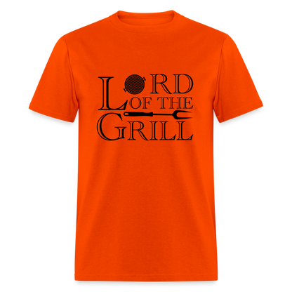 Lord of the Grill T-Shirt - orange