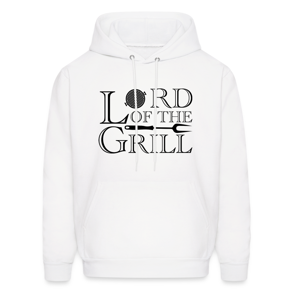 Lord of the Grill Hoodie - white