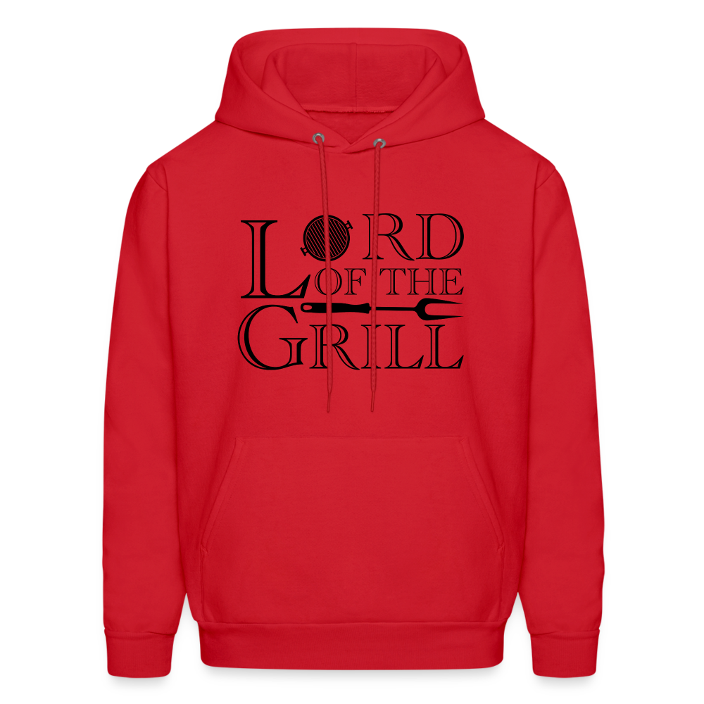 Lord of the Grill Hoodie - red