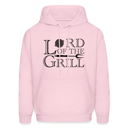 Lord of the Grill Hoodie - pale pink