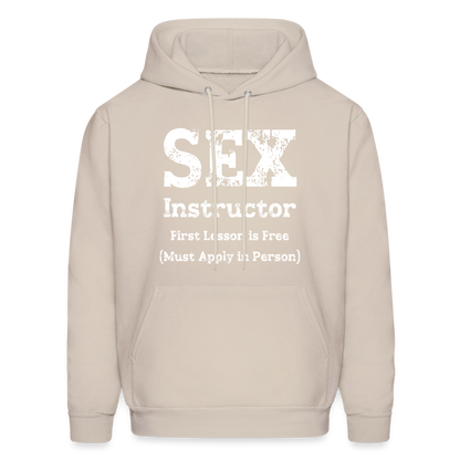 Sex Instructor Hoodie - Sand