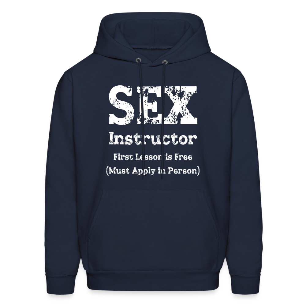 Sex Instructor Hoodie - navy