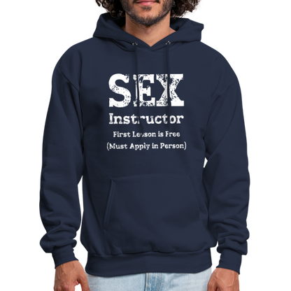 Sex Instructor Hoodie - navy