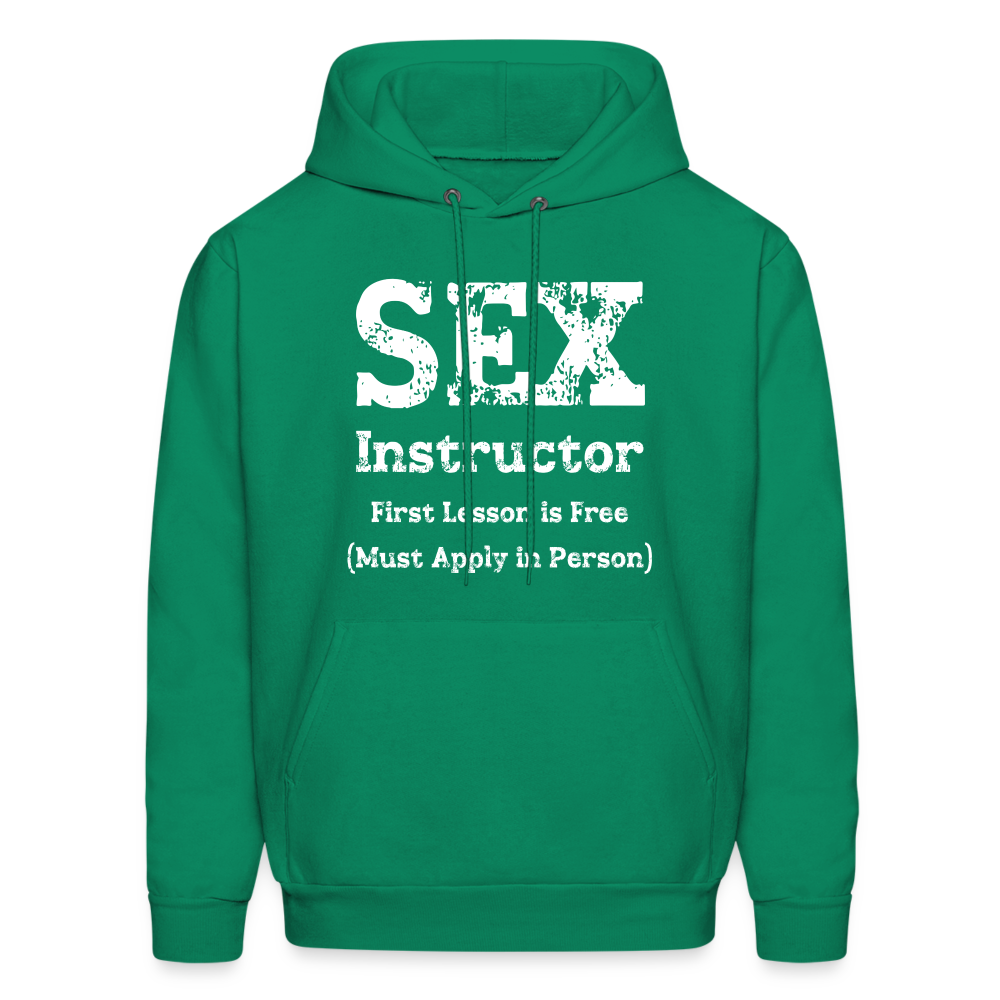 Sex Instructor Hoodie - kelly green