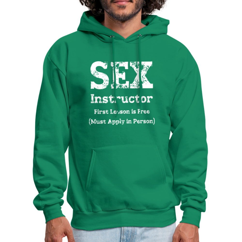 Sex Instructor Hoodie - kelly green