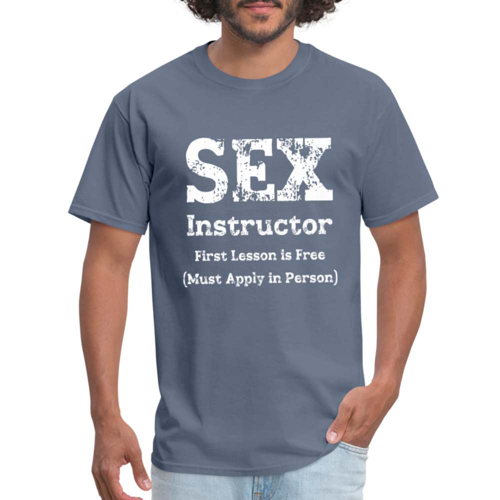 Sex Instructor T-Shirt - denim