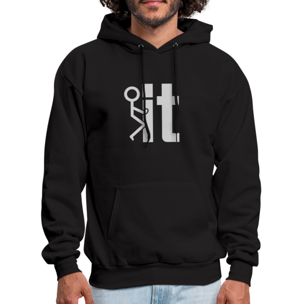 F it Hoodie (Funny & Carefree) - black