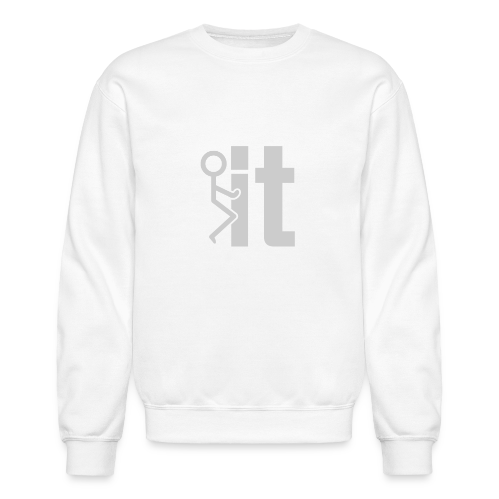 F it Sweatshirt (Funny & Carefree) - white