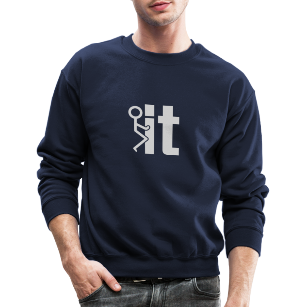 F it Sweatshirt (Funny & Carefree) - navy