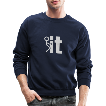 F it Sweatshirt (Funny & Carefree) - navy