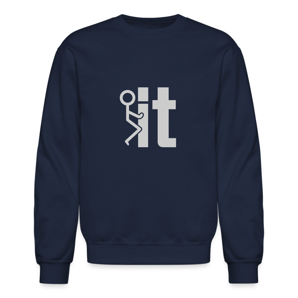 F it Sweatshirt (Funny & Carefree) - navy