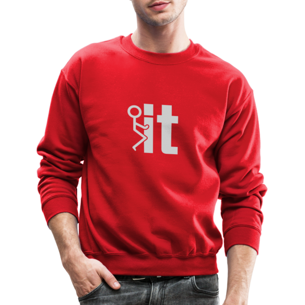 F it Sweatshirt (Funny & Carefree) - red