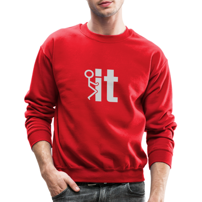 F it Sweatshirt (Funny & Carefree) - red